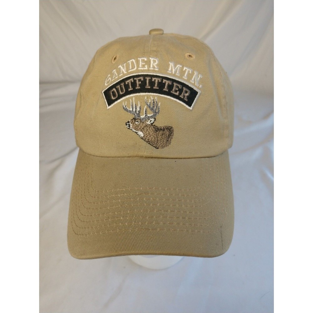 Gander Mountain Outfitter Embroidered Deer Hat Excellent